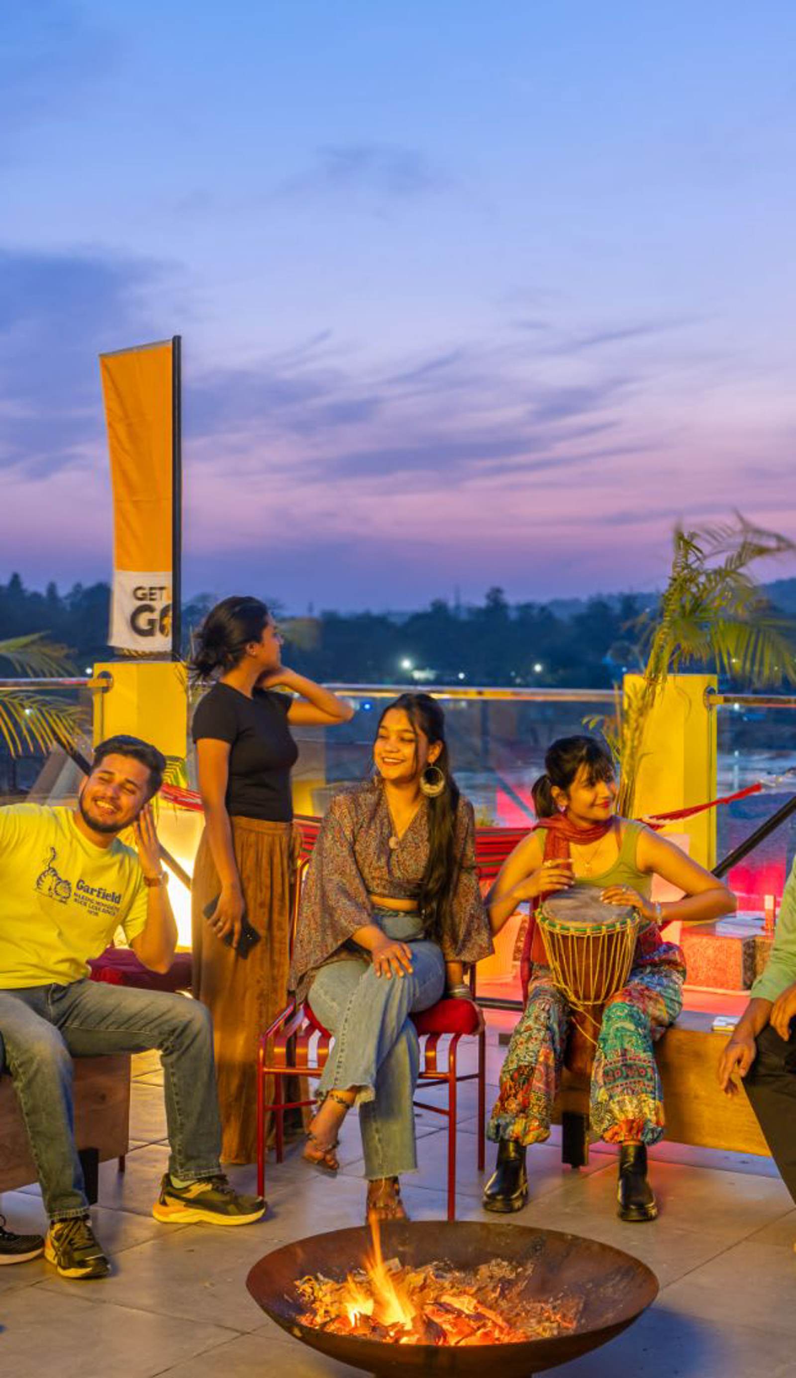 The Hosteller Rishikesh, Ganges