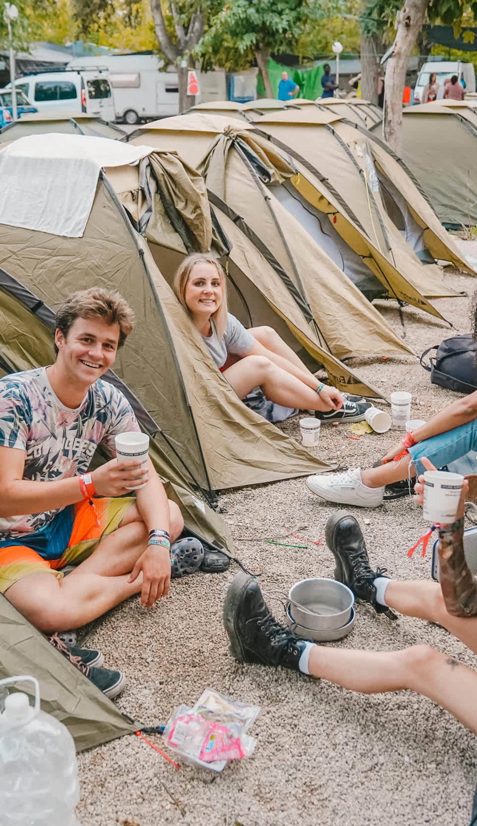 Oktoberfest Party Camping
