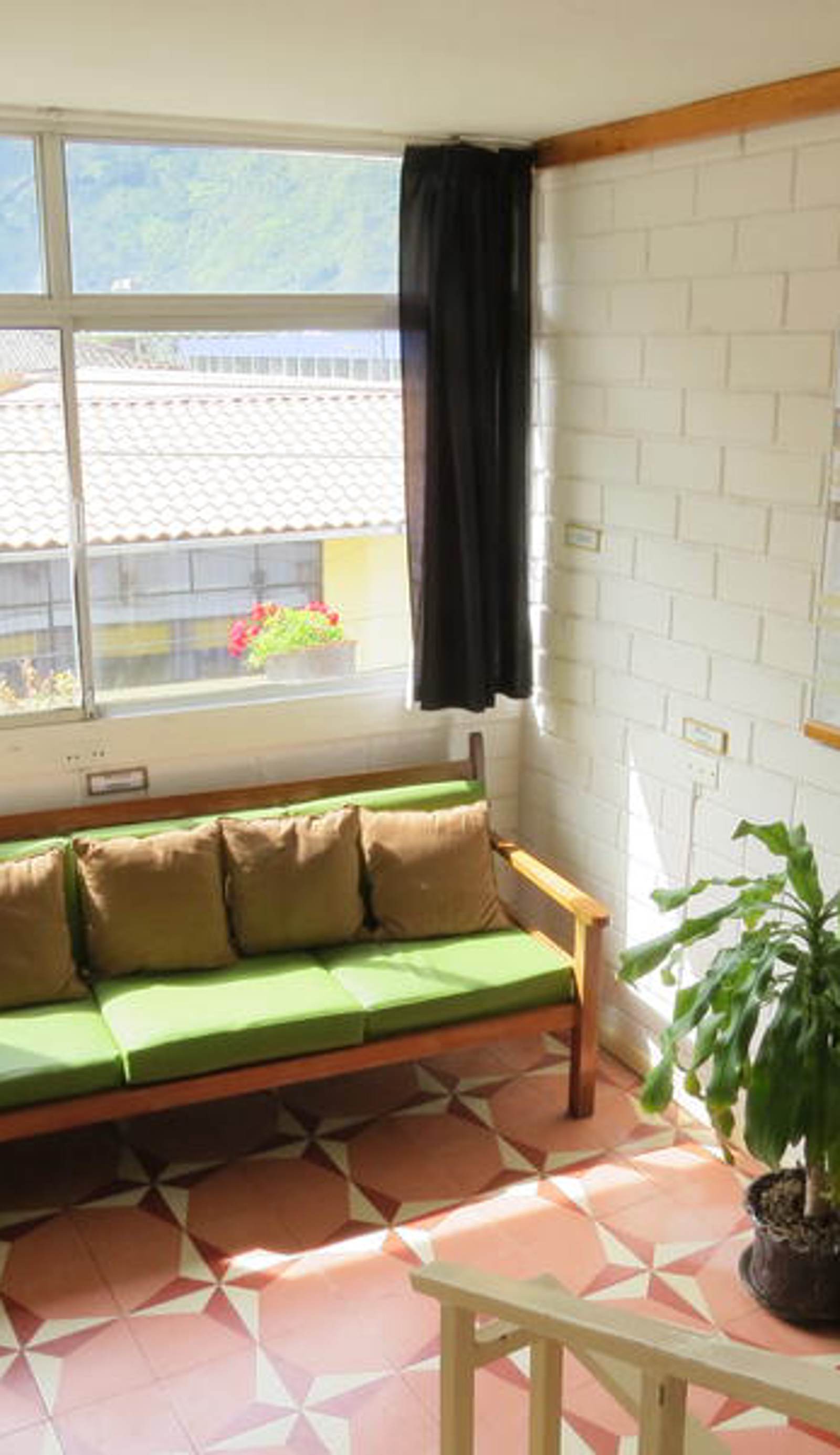 Plantas y Blanco Hostel Banos Ecuador