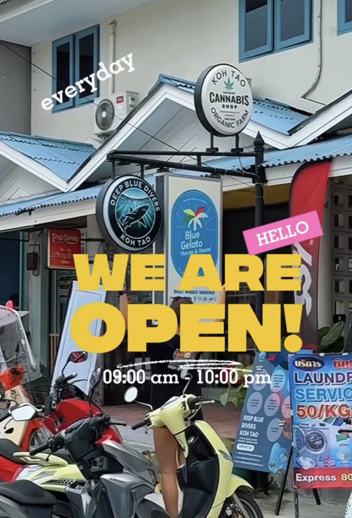 Blue Gelato House & Hostel Koh Tao