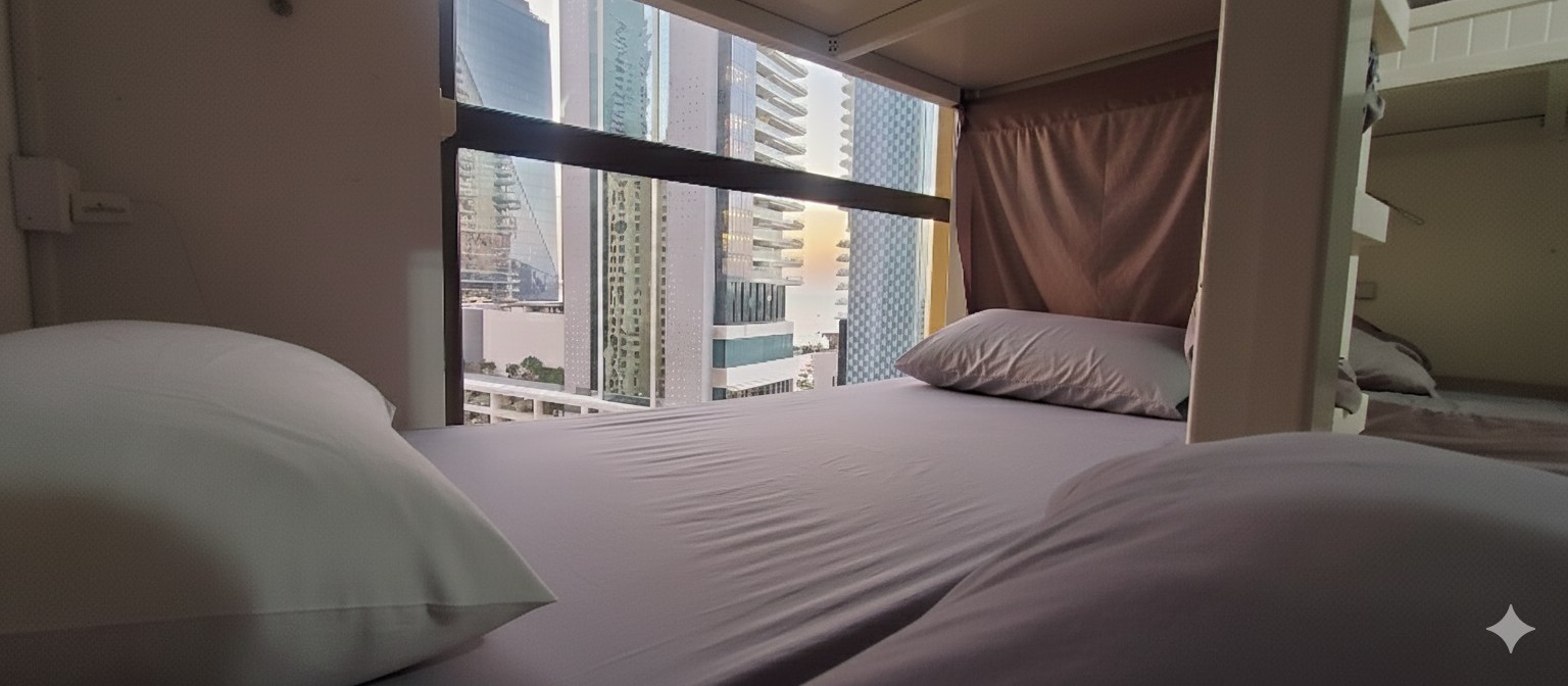 Bedspace Hostel in JBR Dubai near Tram Metro