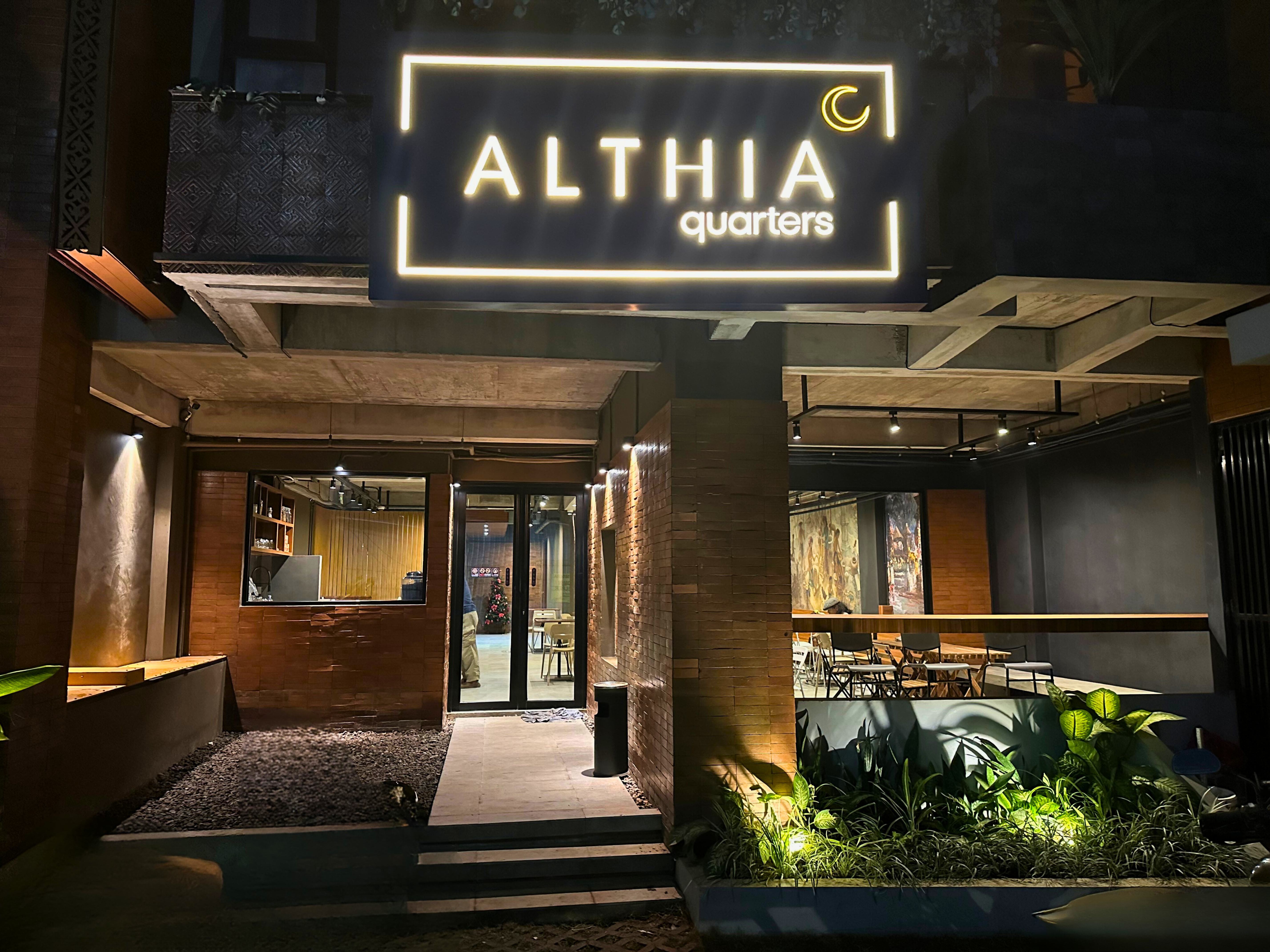 Althia Private Capsule Quarters