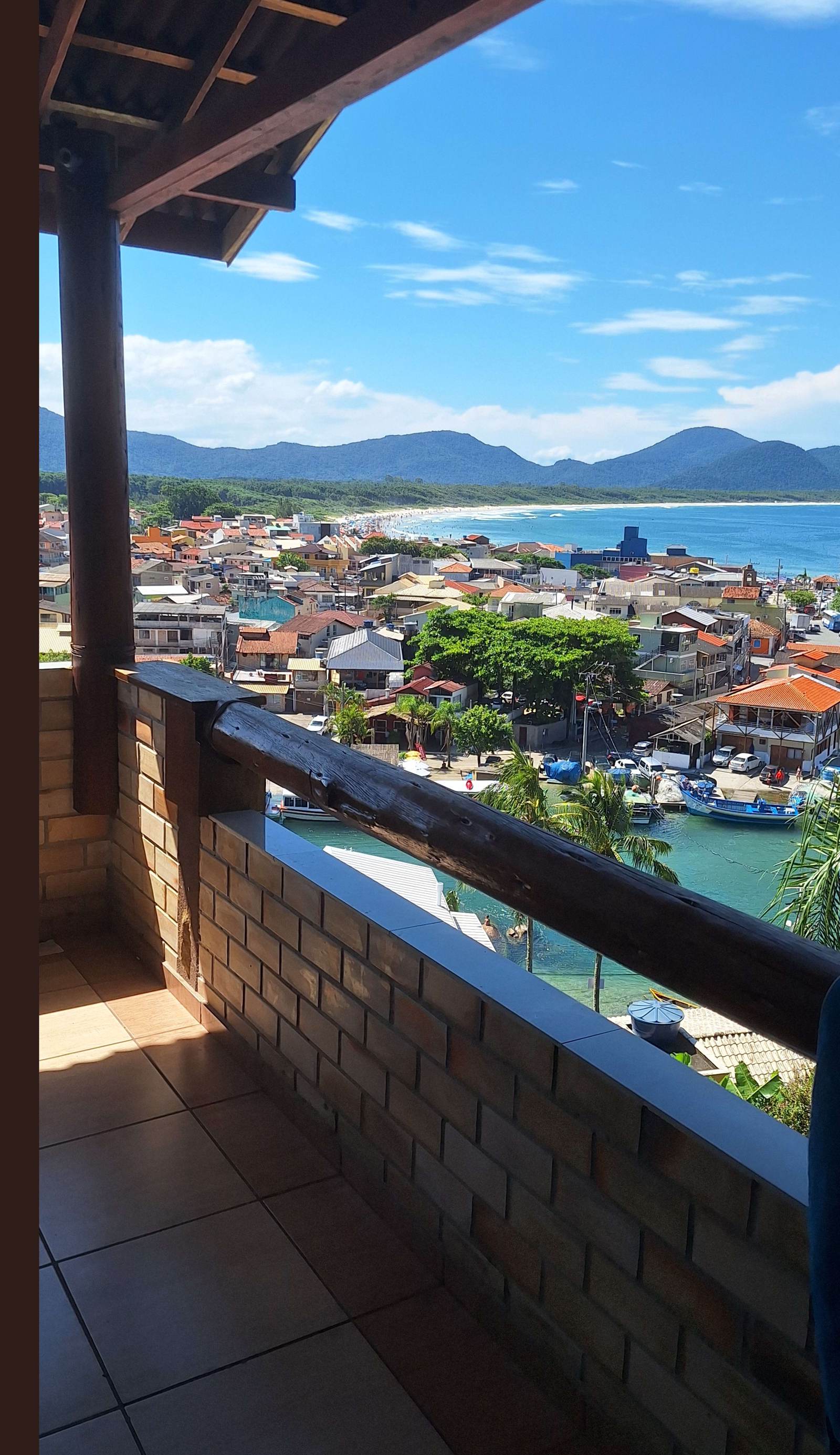 Vista da Barra Hostel e Pousada