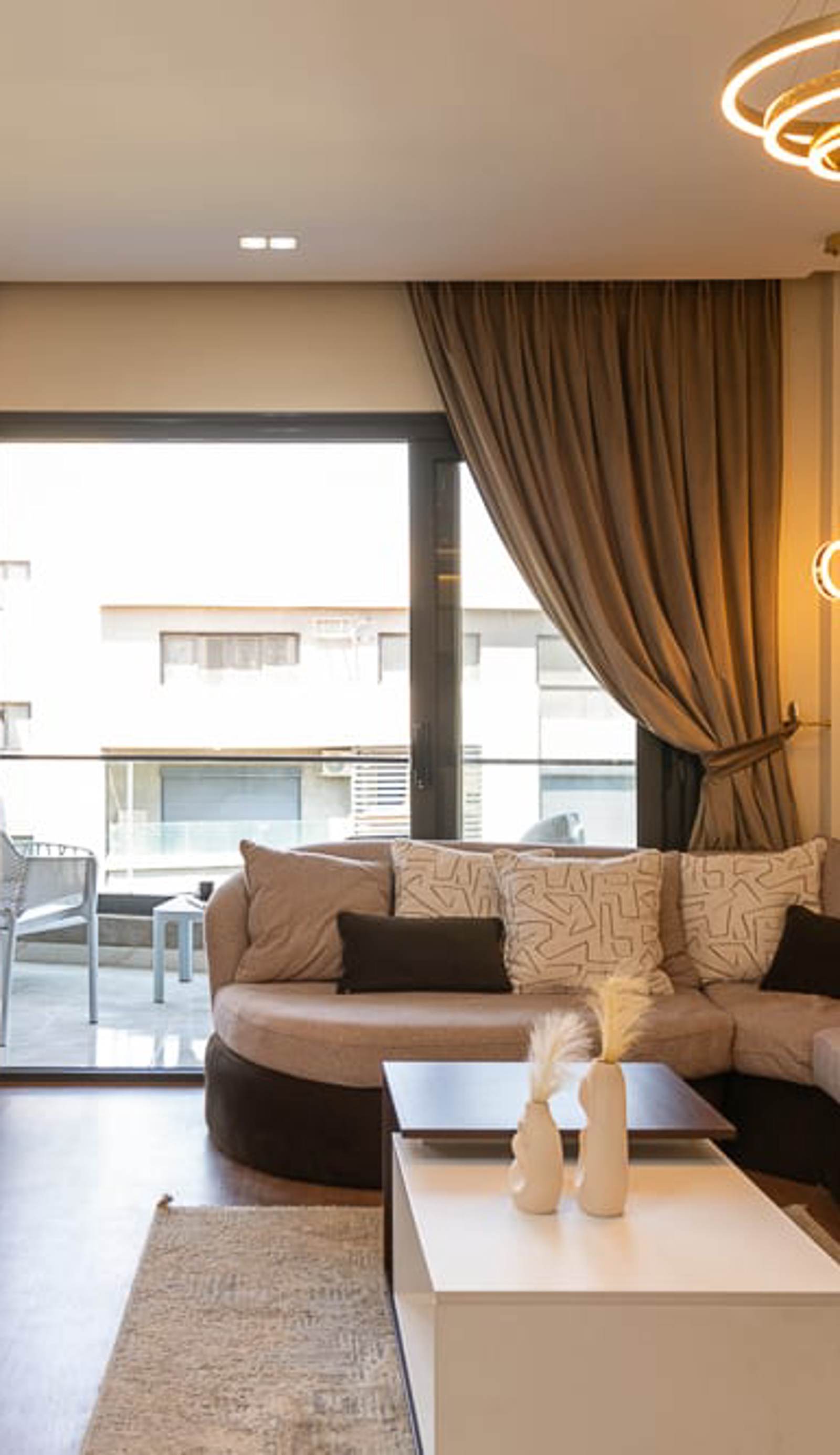 Madinaty Modern 3BR with Garden Views