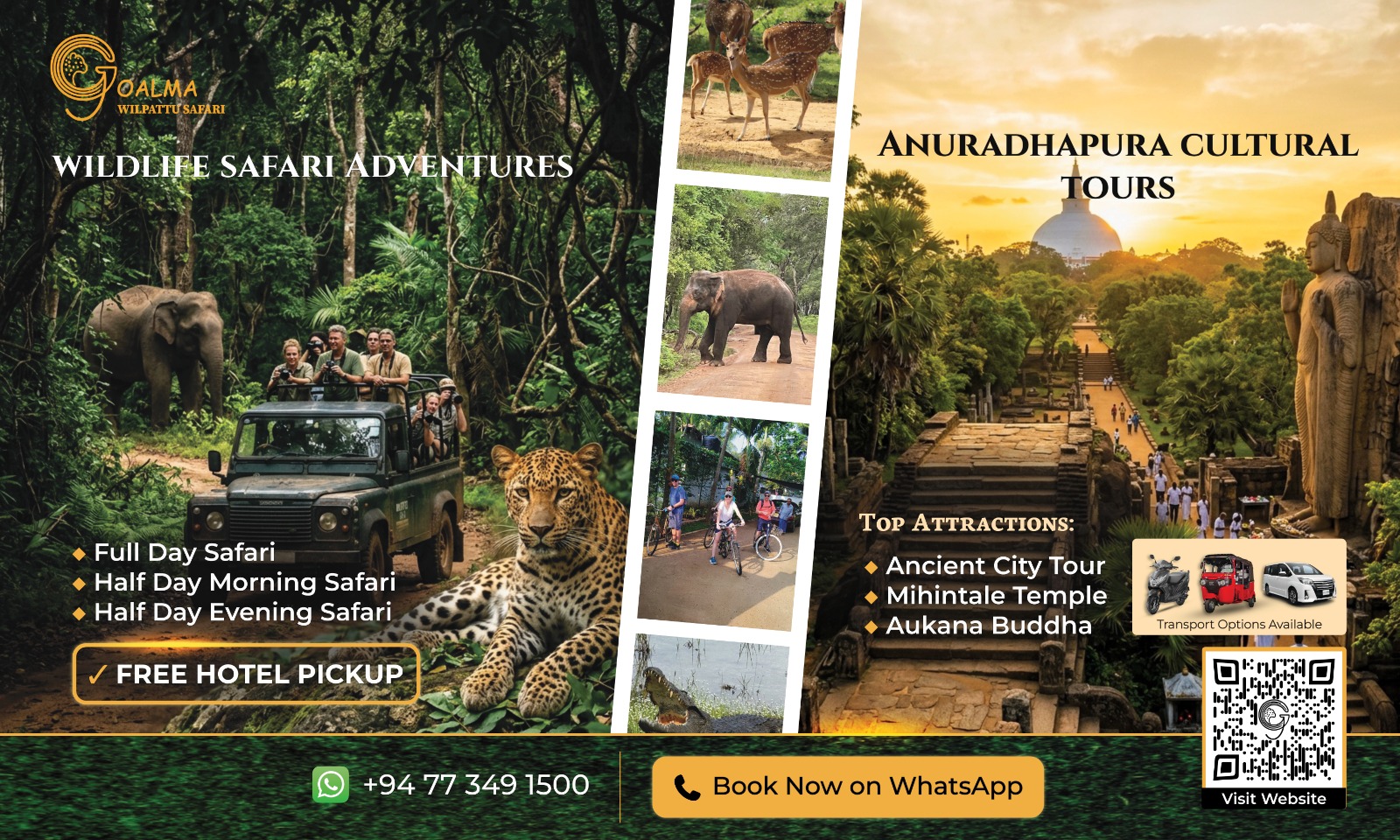 Goalma Wilpattu Safari Facility