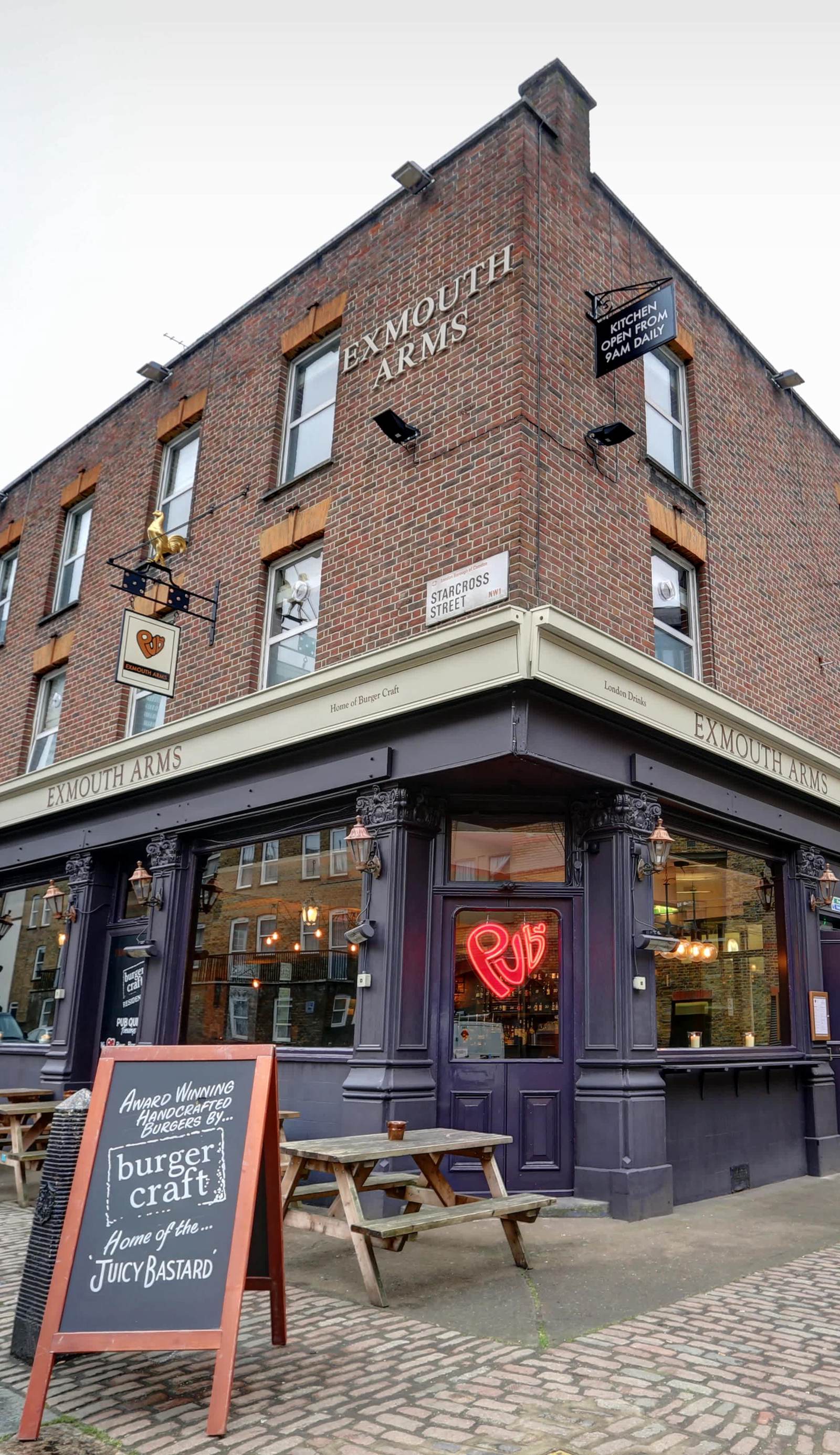PubLove @ The Exmouth Arms, Euston