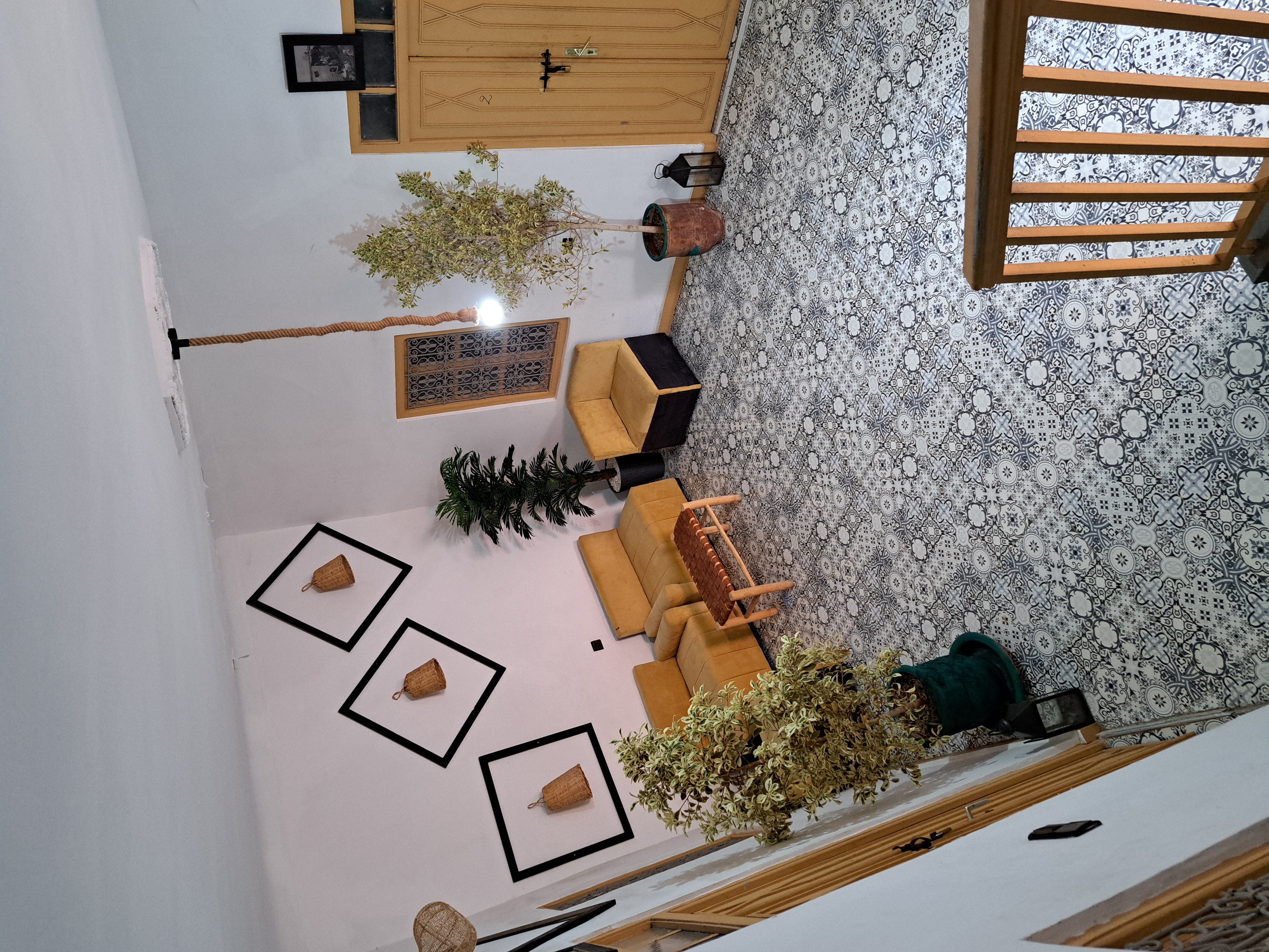 Riad Rooftop Terrace View
