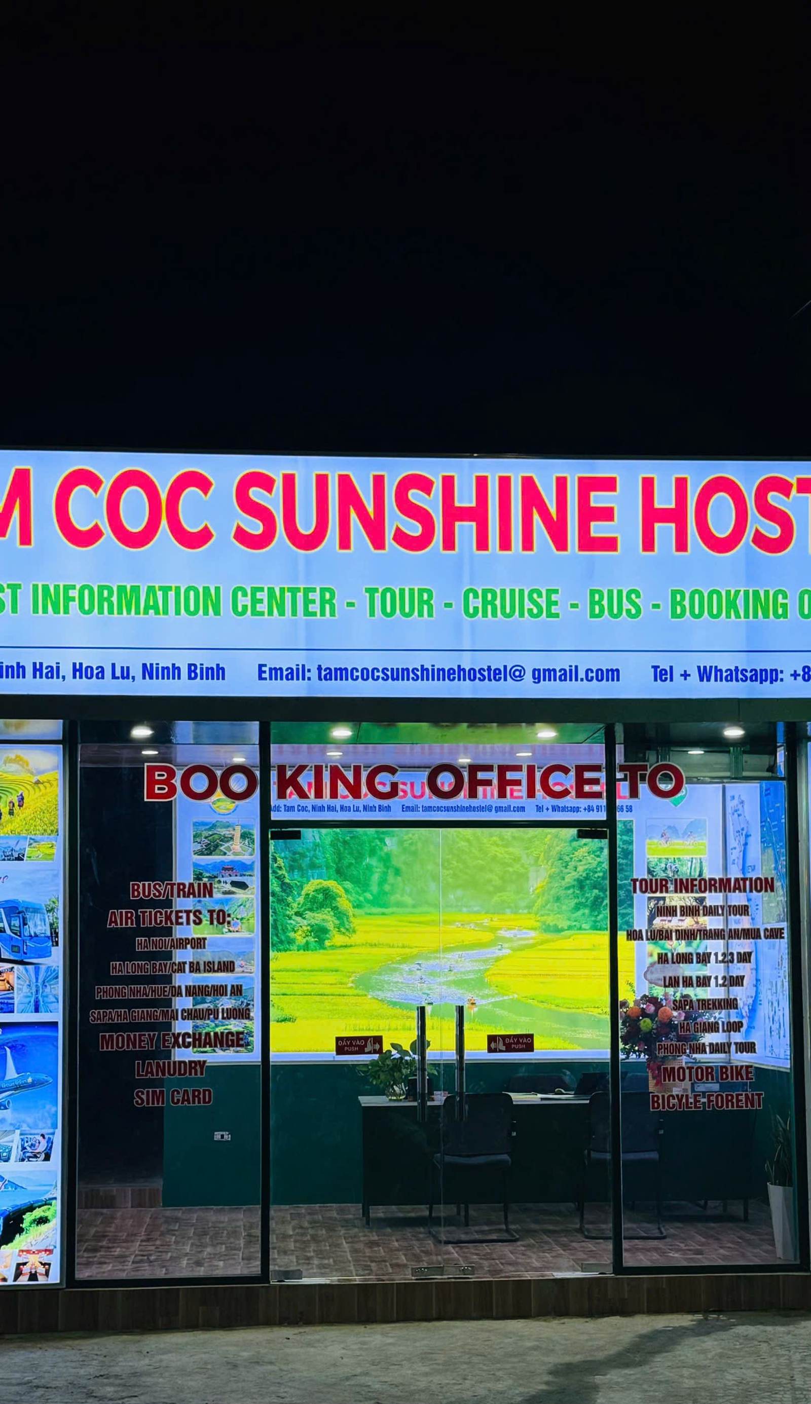 Tam Coc Sunshine Hostel