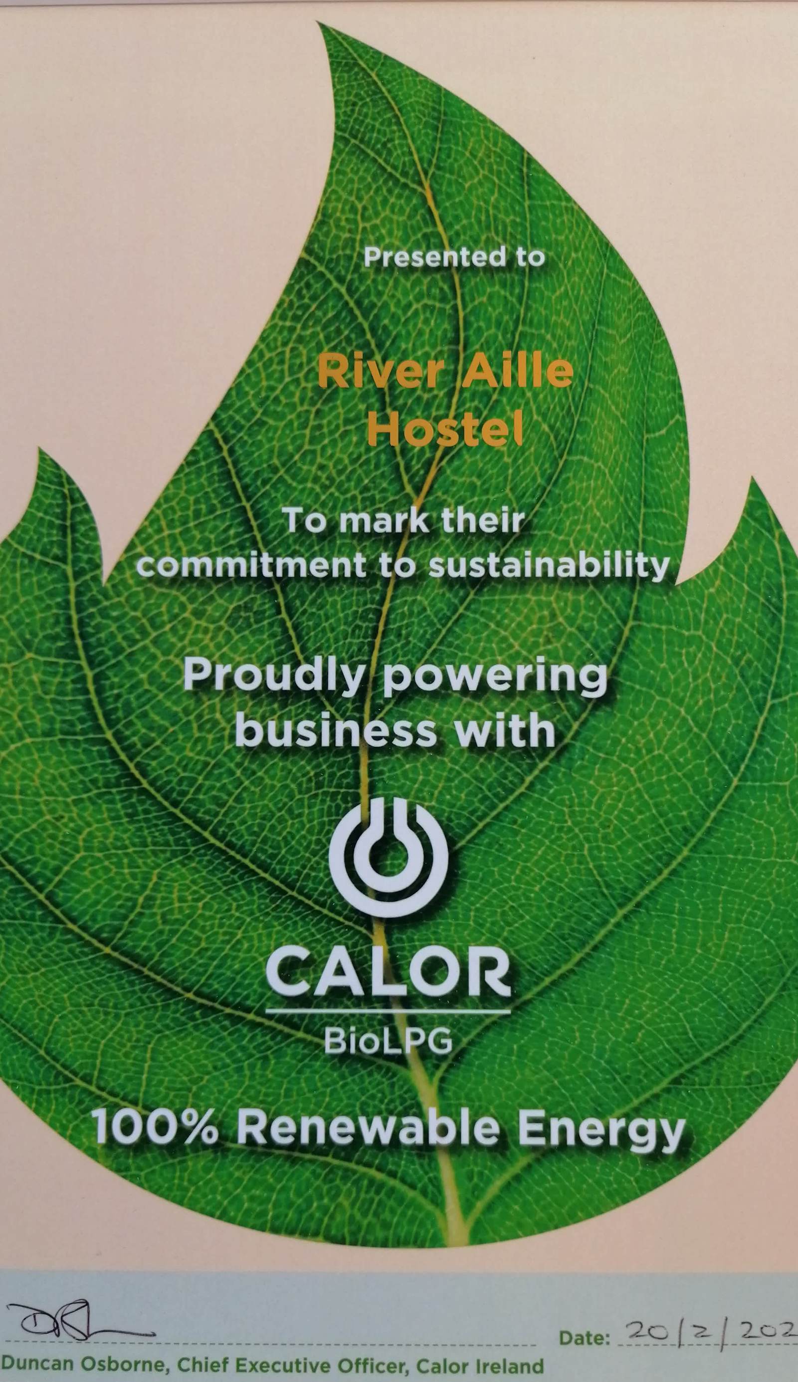 Aille River Tourist Hostel