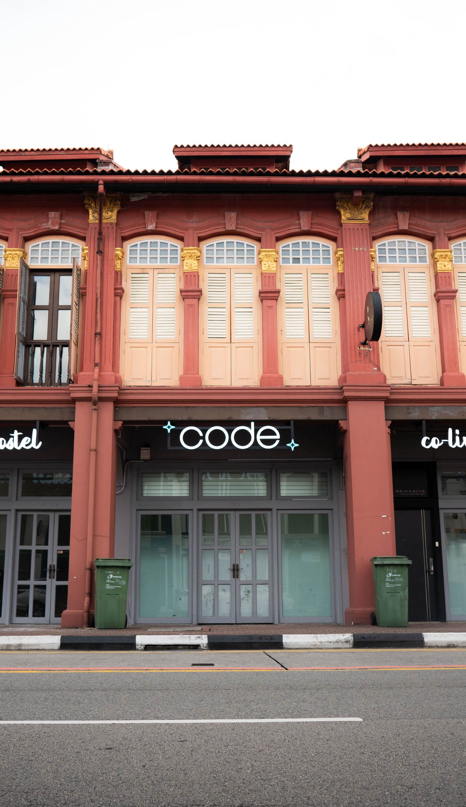 Code Hostel at Kampong Glam