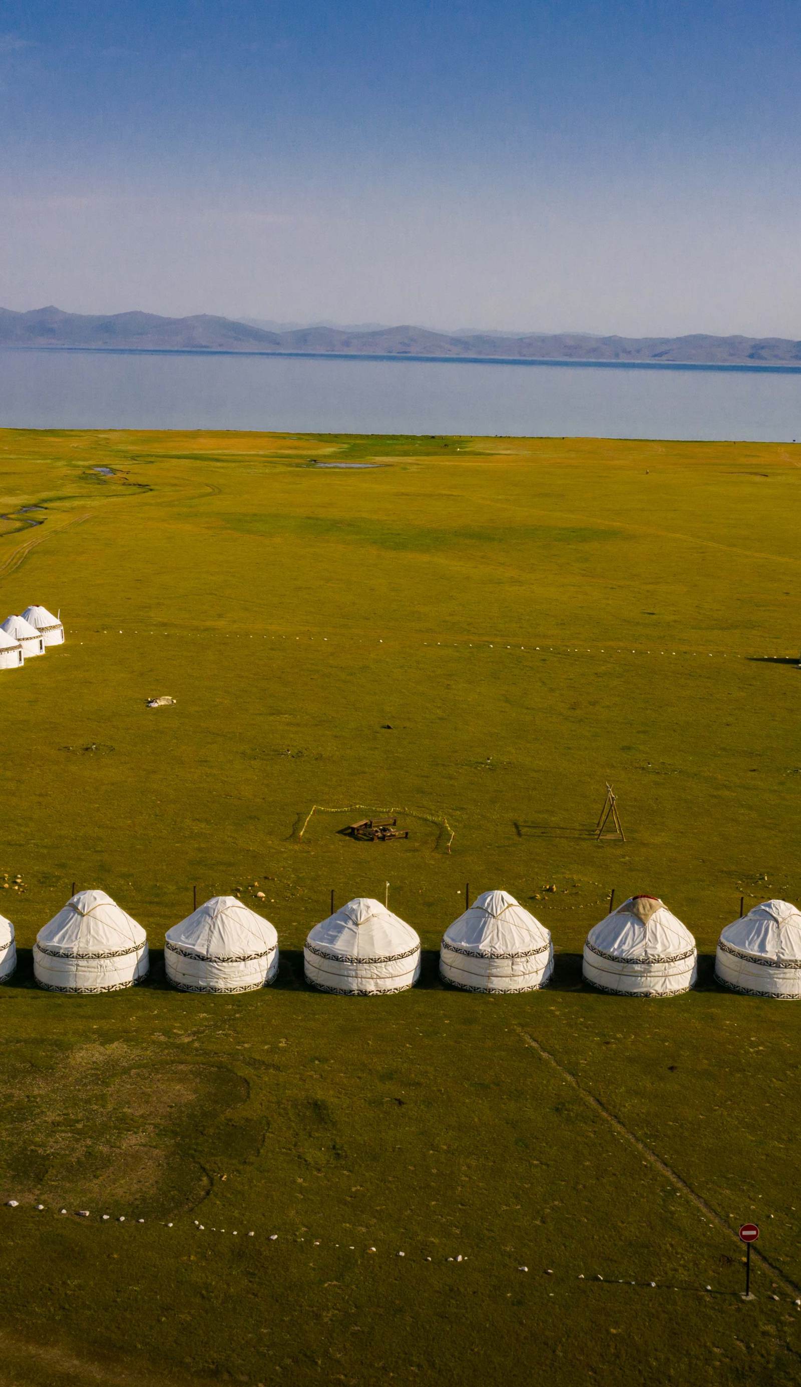 “AK-SAI TRAVEL” yurt camp at Son Kul lake