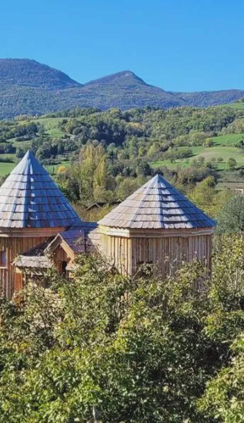 Roulottes au pied du Vercors