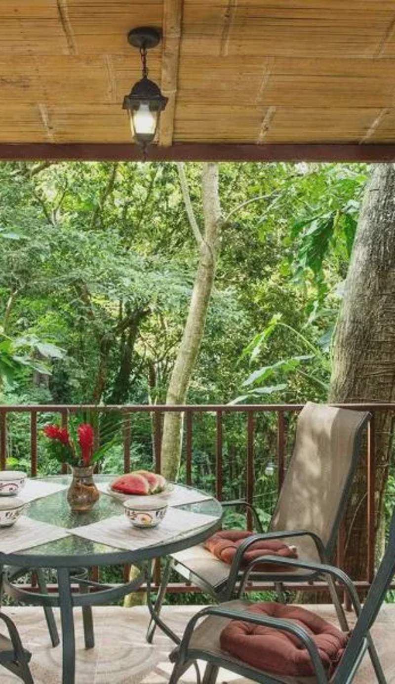 Bali inspired Casa Cascada w Jungle views pool