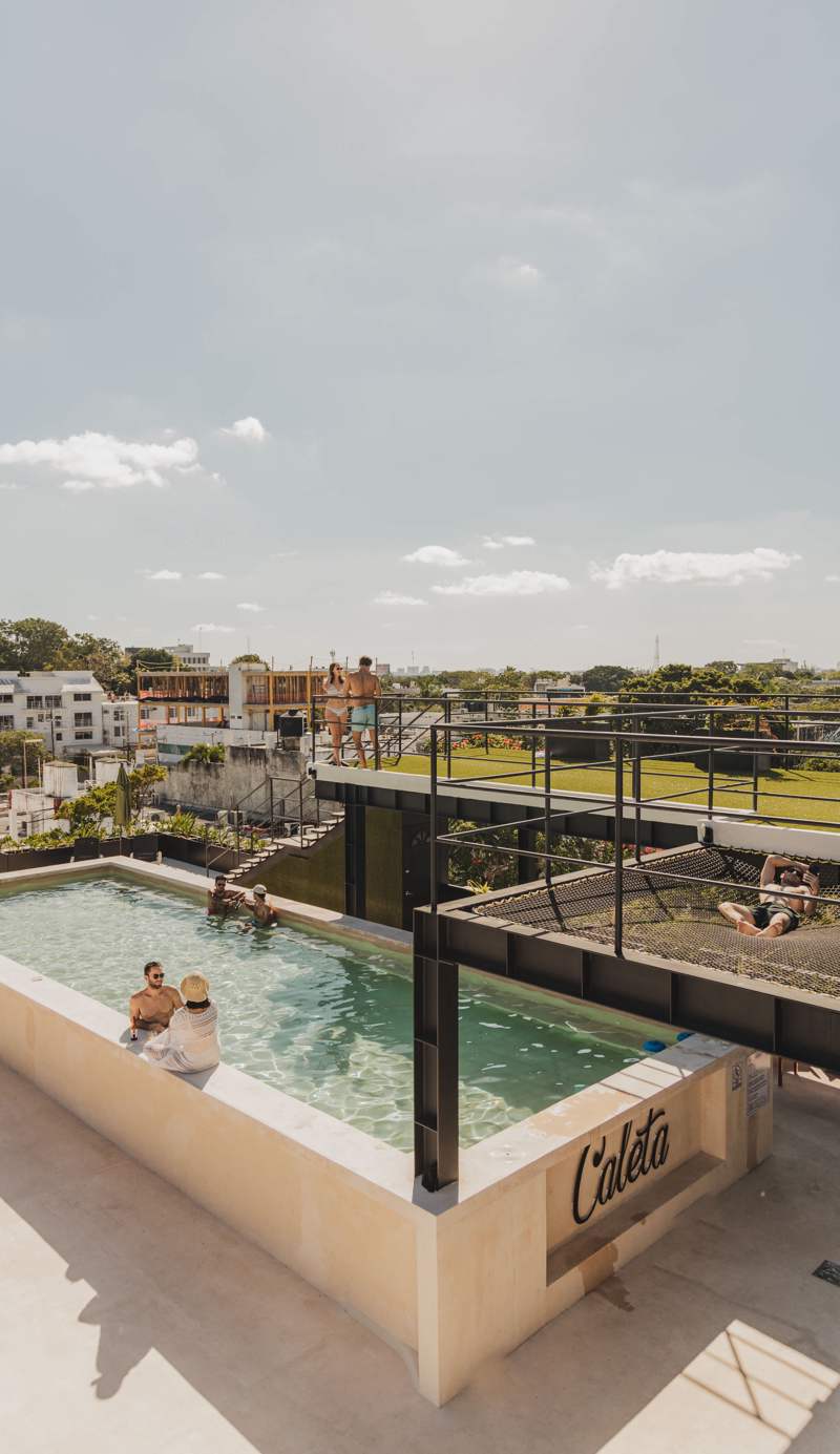 Caleta Hostel Rooftop & Pool