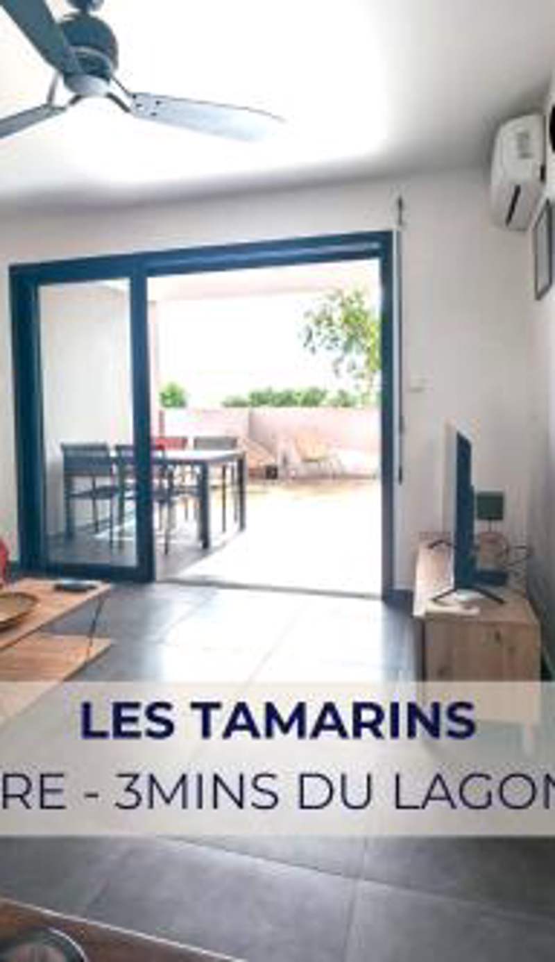 Le Tamarin - 3 mins des plages