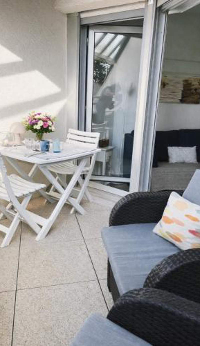 Le BULOT BLEU - 2 vacanciers - 1 chambre - Terrasse - 2 vélos - Parking - Plages et Commerces à pied