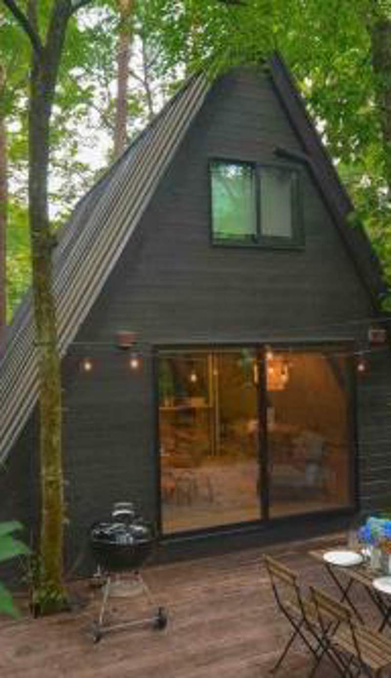 Sobae Sanso - Adorable A-Frame Cottage