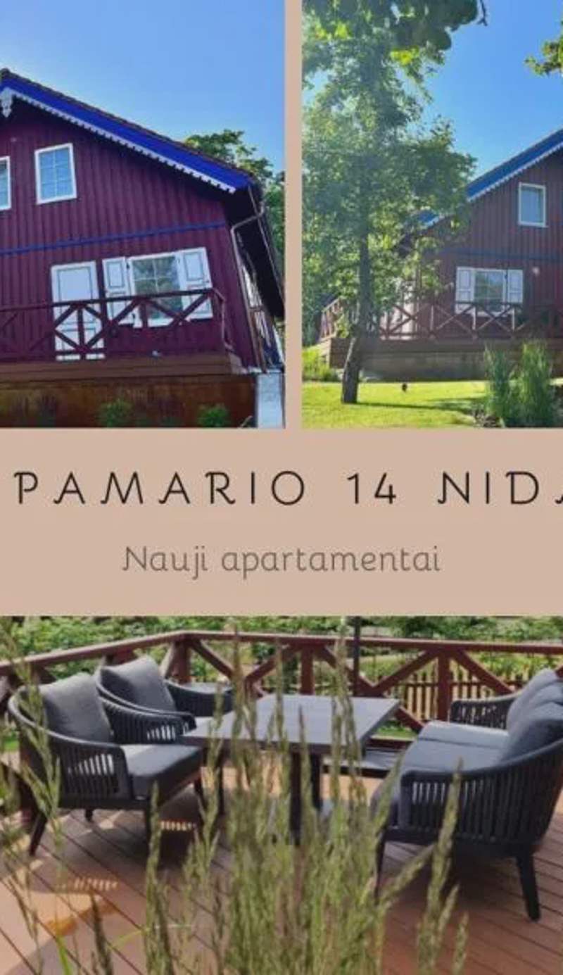 Nauji apartamentai! Pamario 14