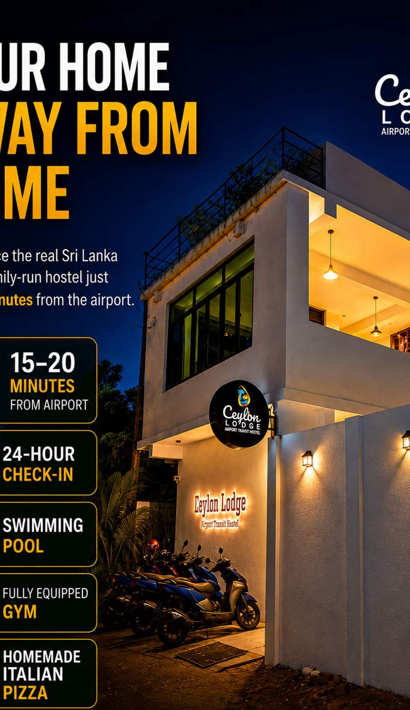Ceylon Lodge - Airport Transit Hostel