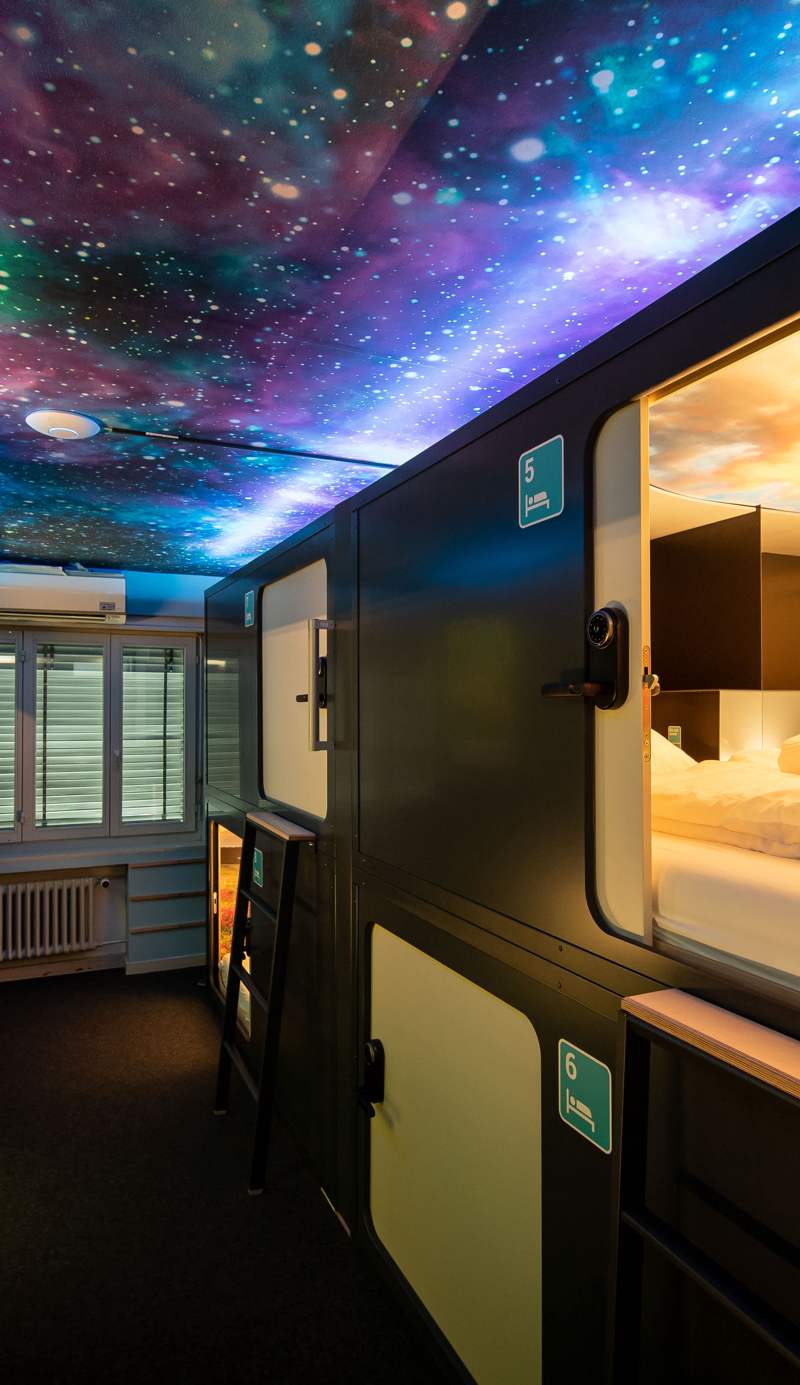 Capsule Hotel - Lucerne TheLAB