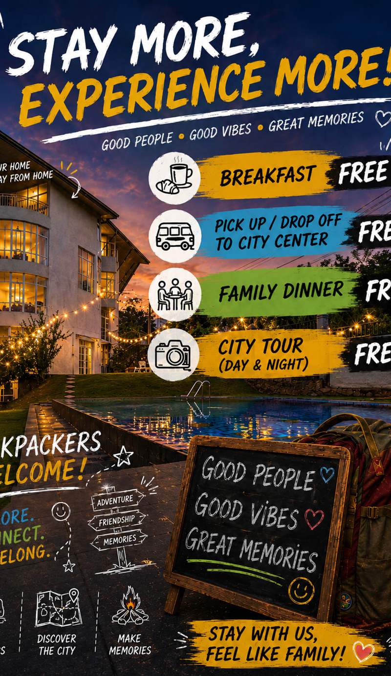 Kandy Krush Hostel
