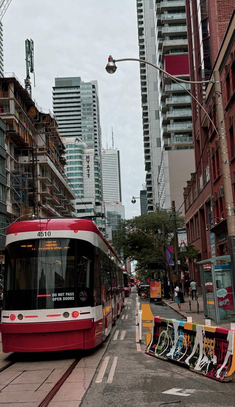King St West and Spadina Ave