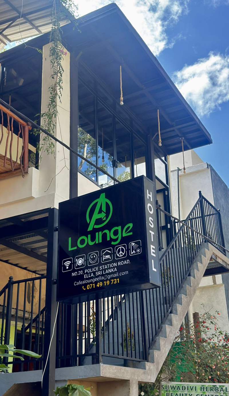 A lounge Hostel