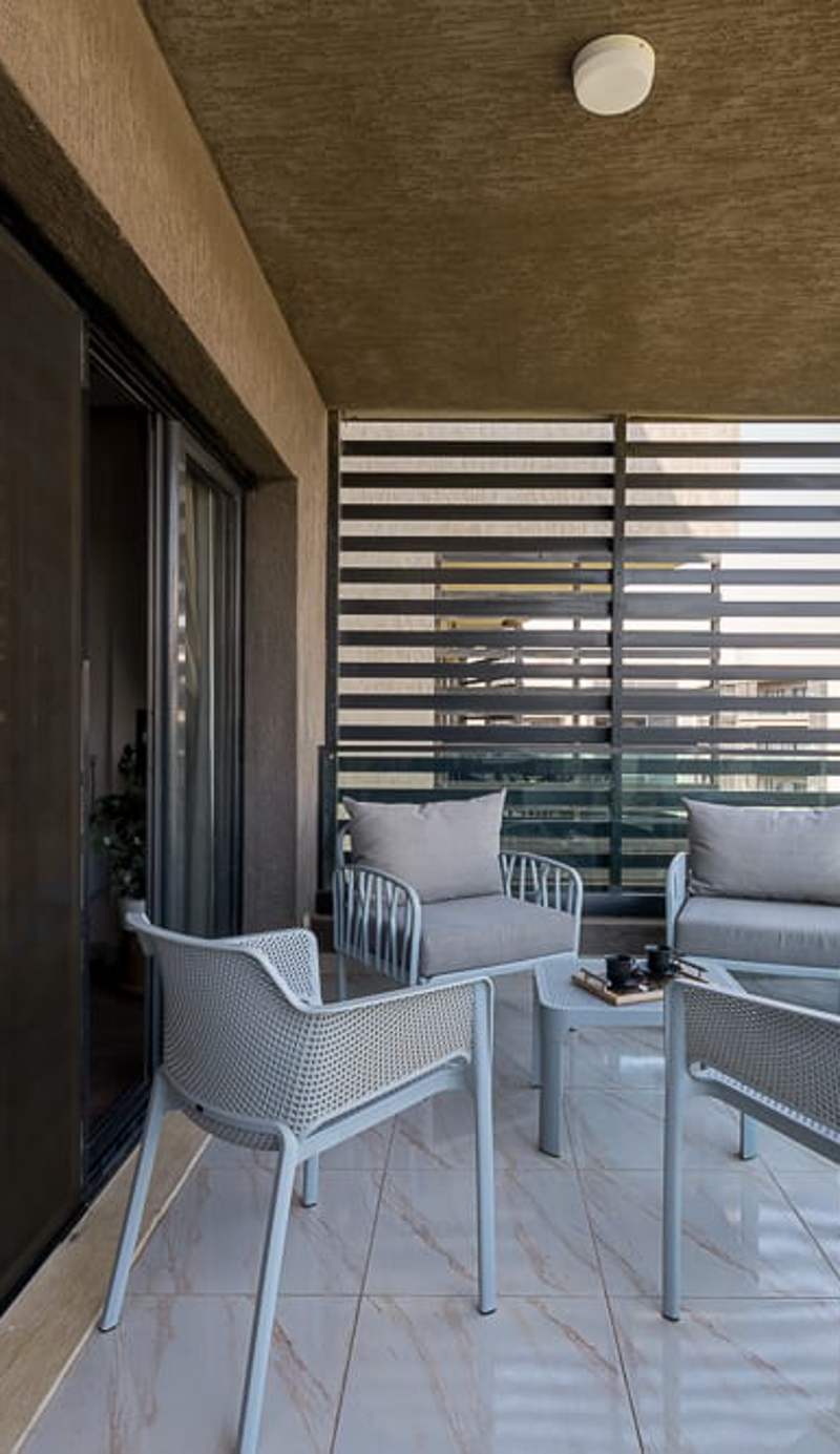 Madinaty Modern 3BR with Garden Views