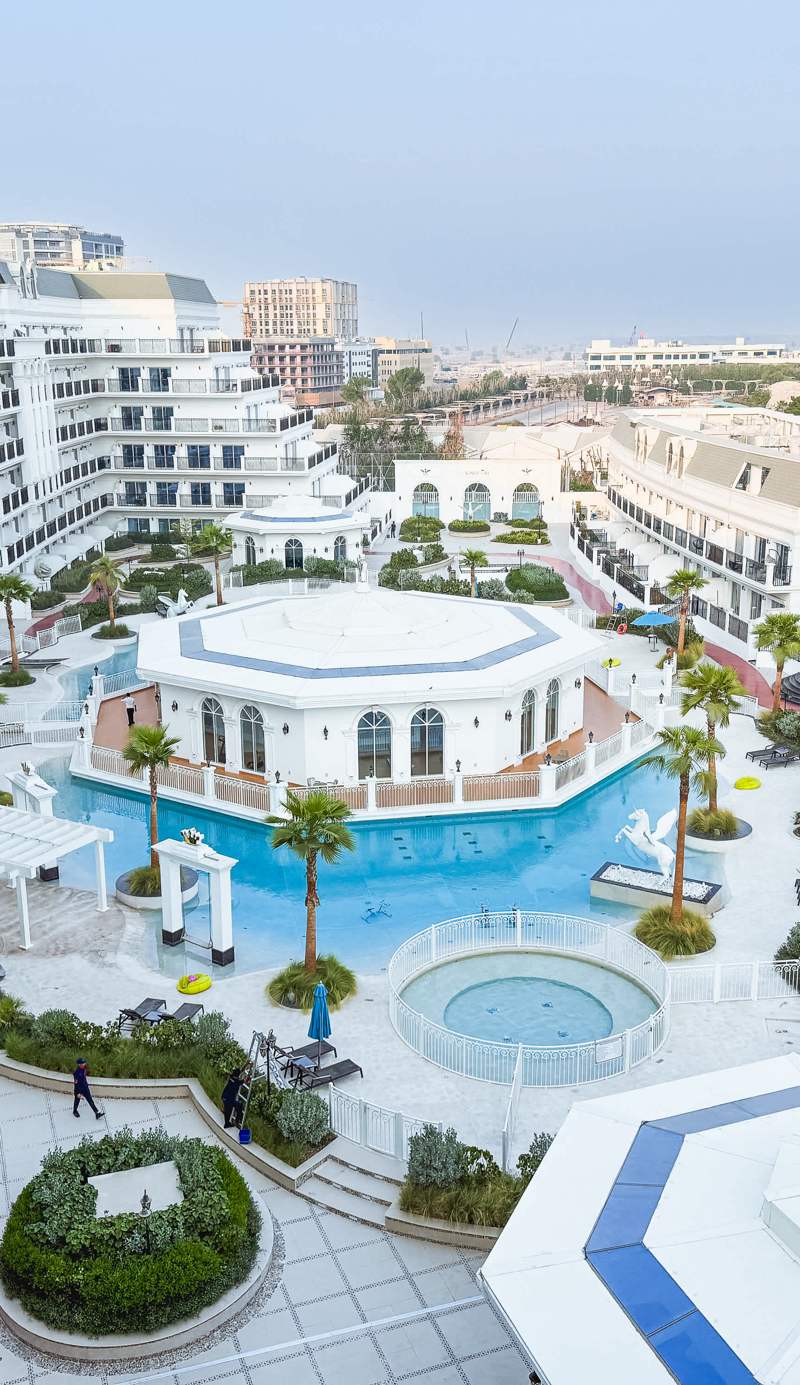 Luxury Lagoon View 1BR Arjan | near Miracle Garden