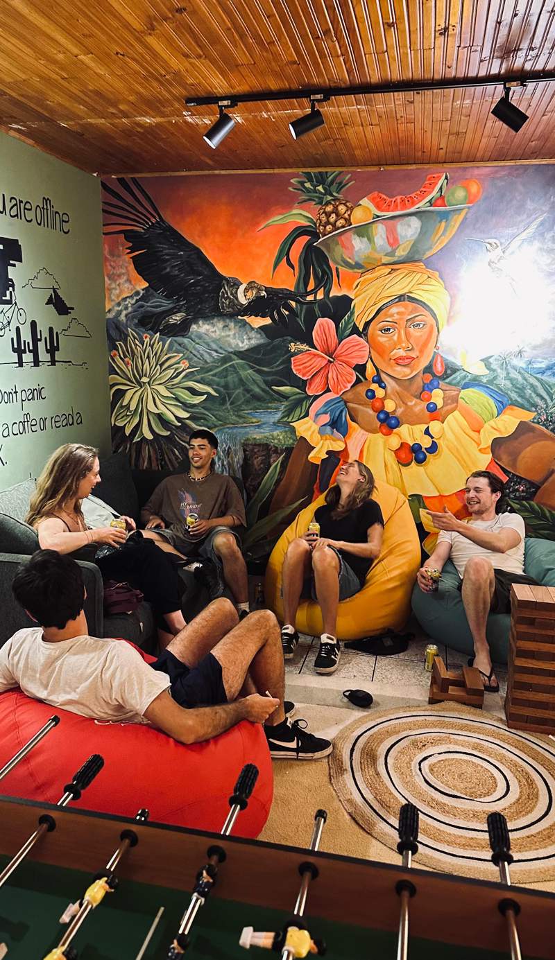 This is Colombia Hostel