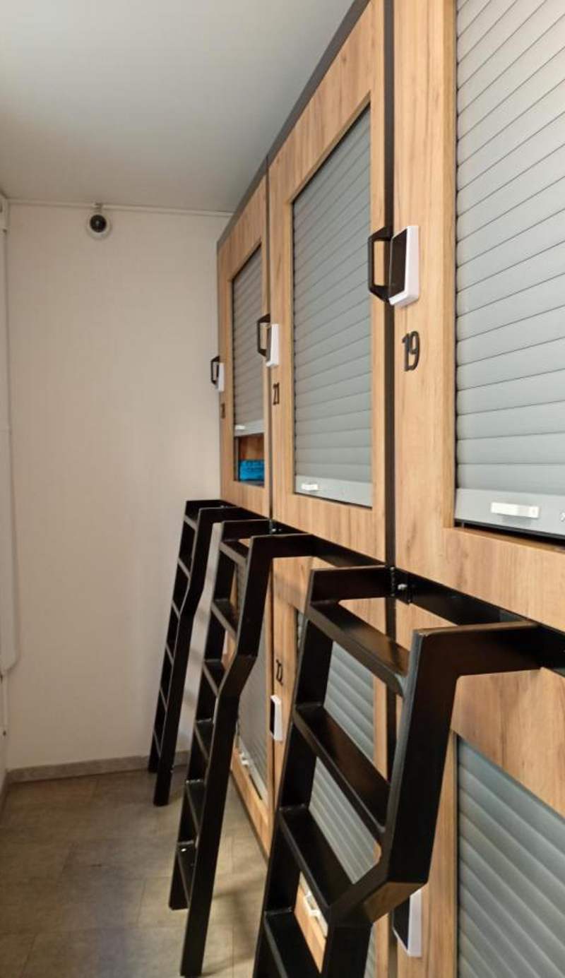 Capsule hostel Andel Centre SPIRIT