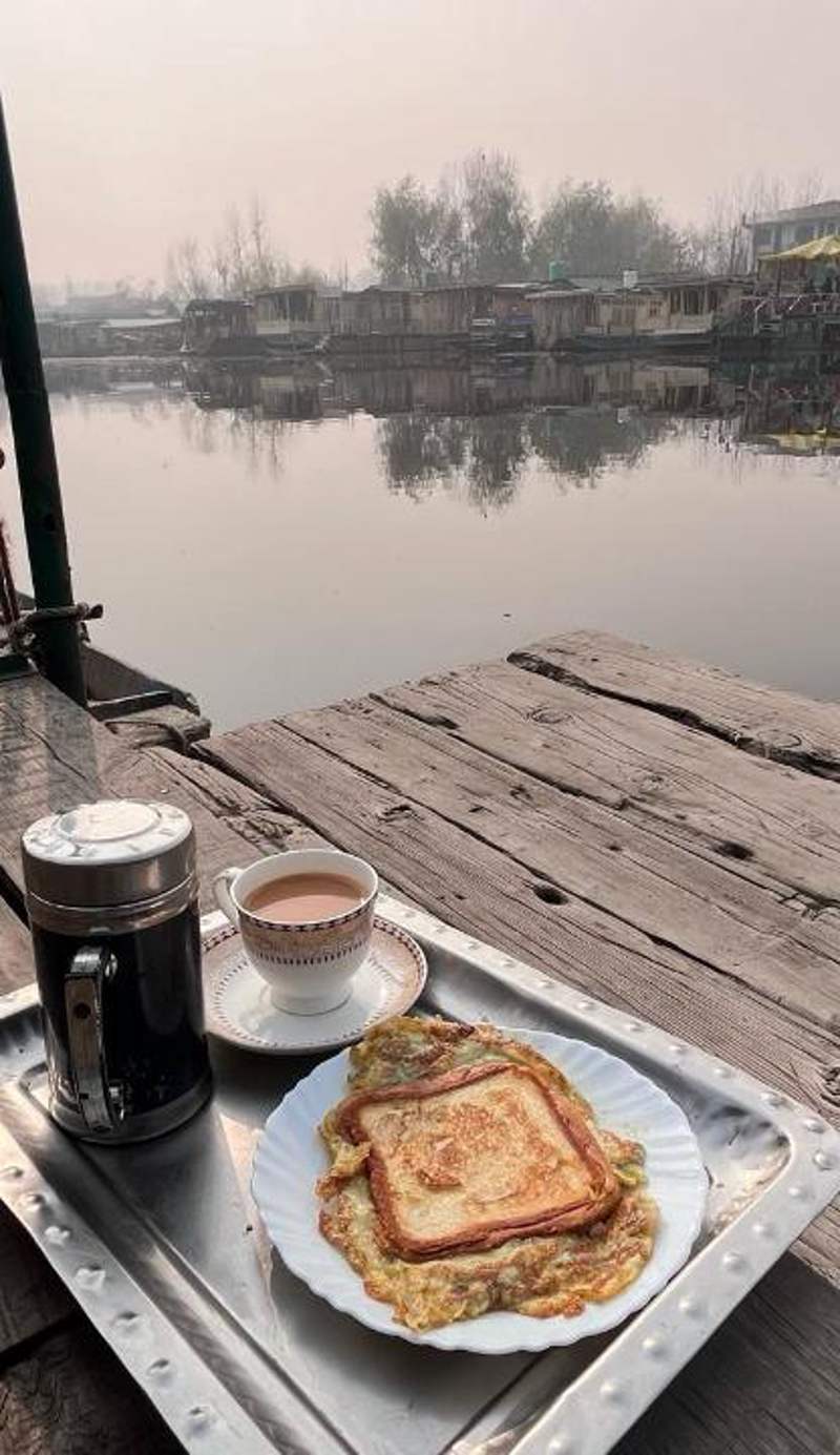 Green view group of houseboats