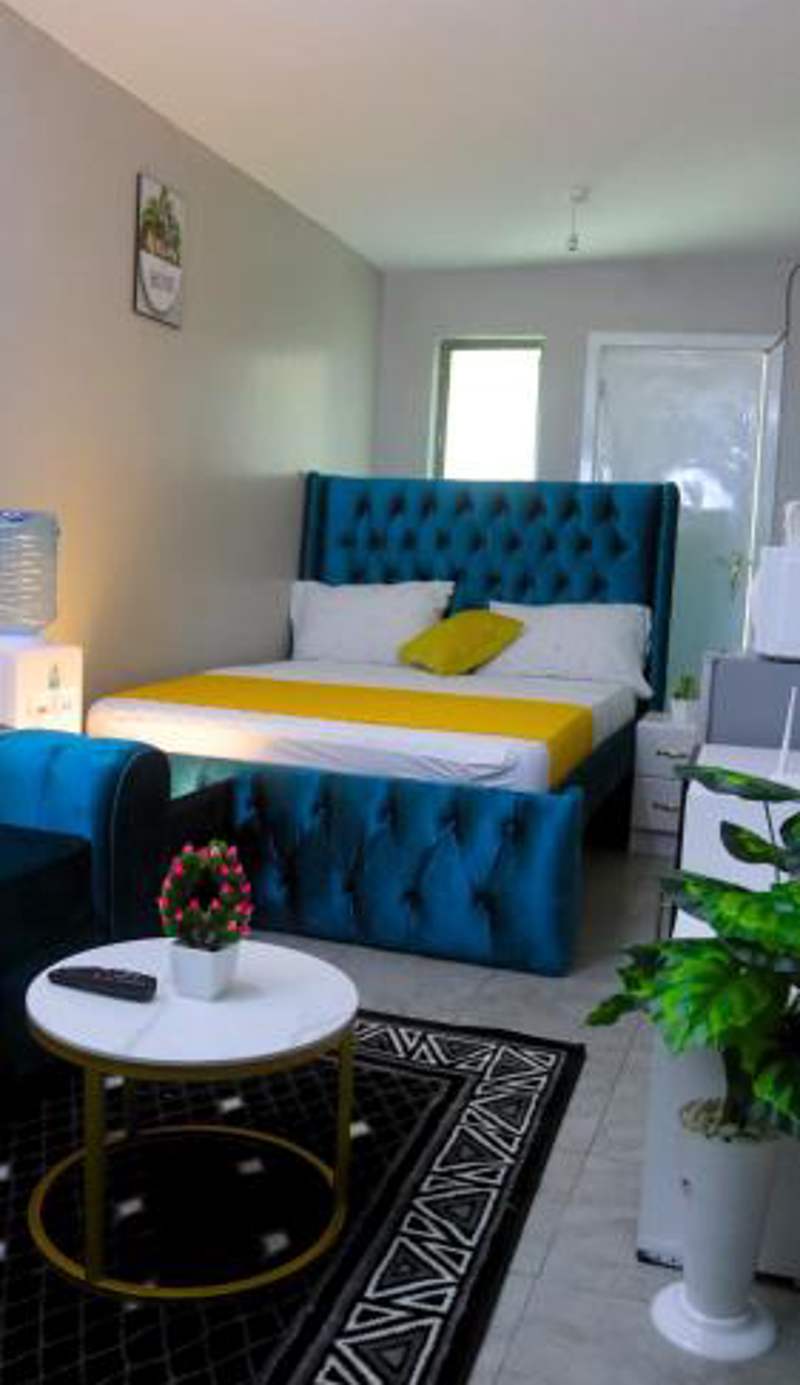 DefiniteHomes1 - Fully furnished studio with a rooftop restaurant near JKIA Airport, Downtown Nairobi