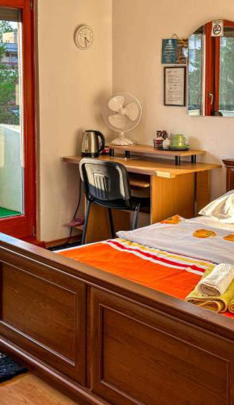 Cozy room with a balcony