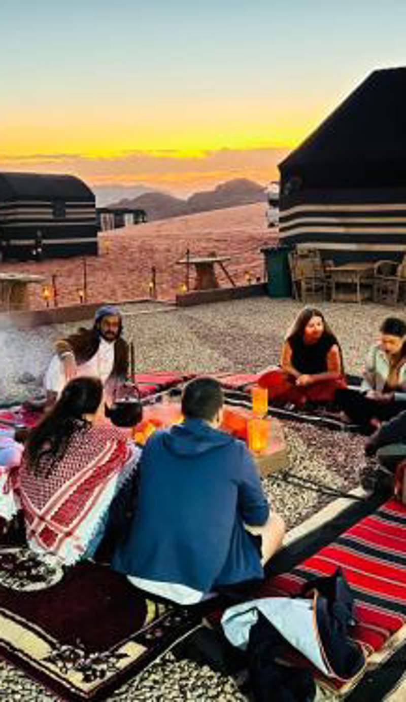 Bedouin guide camp