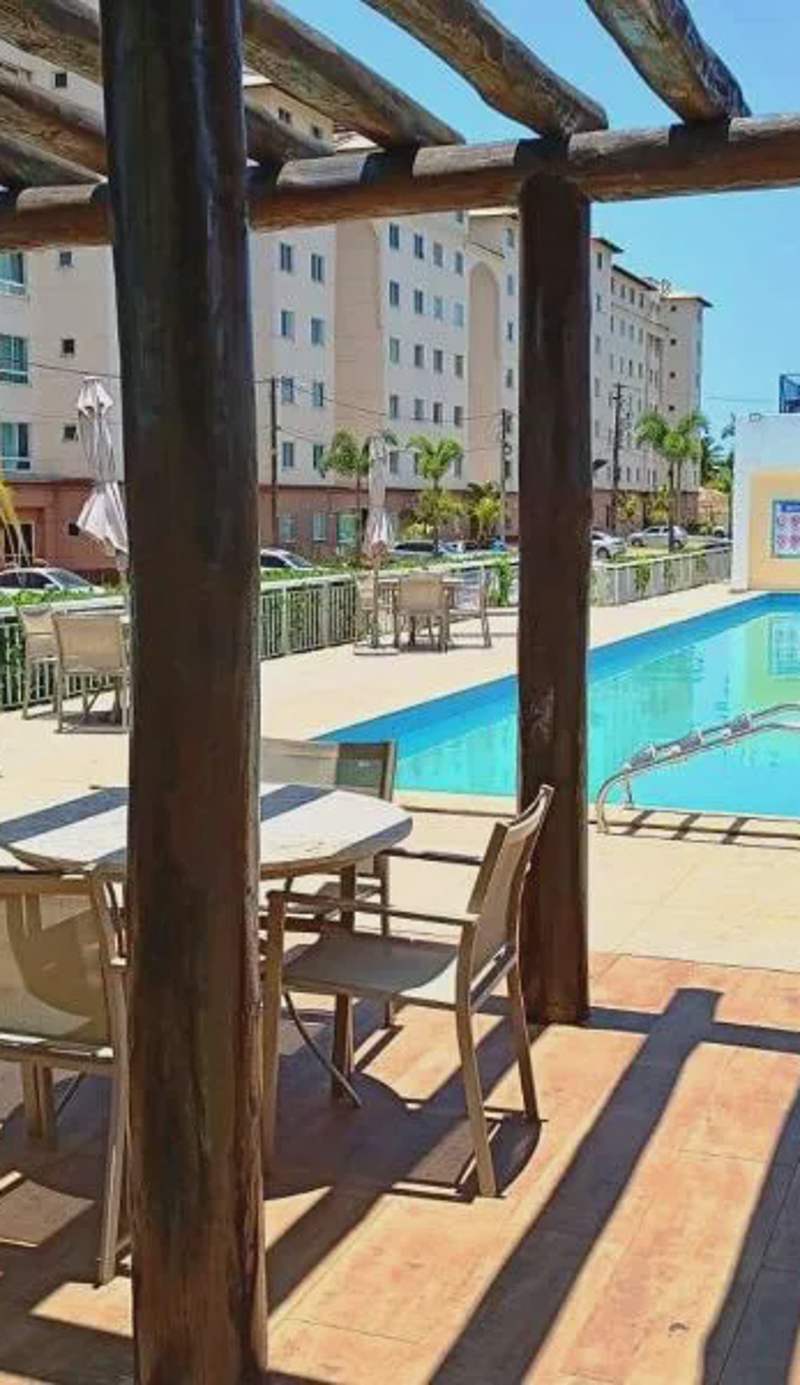 Apartamento aconchegante em condomínio perto da praia