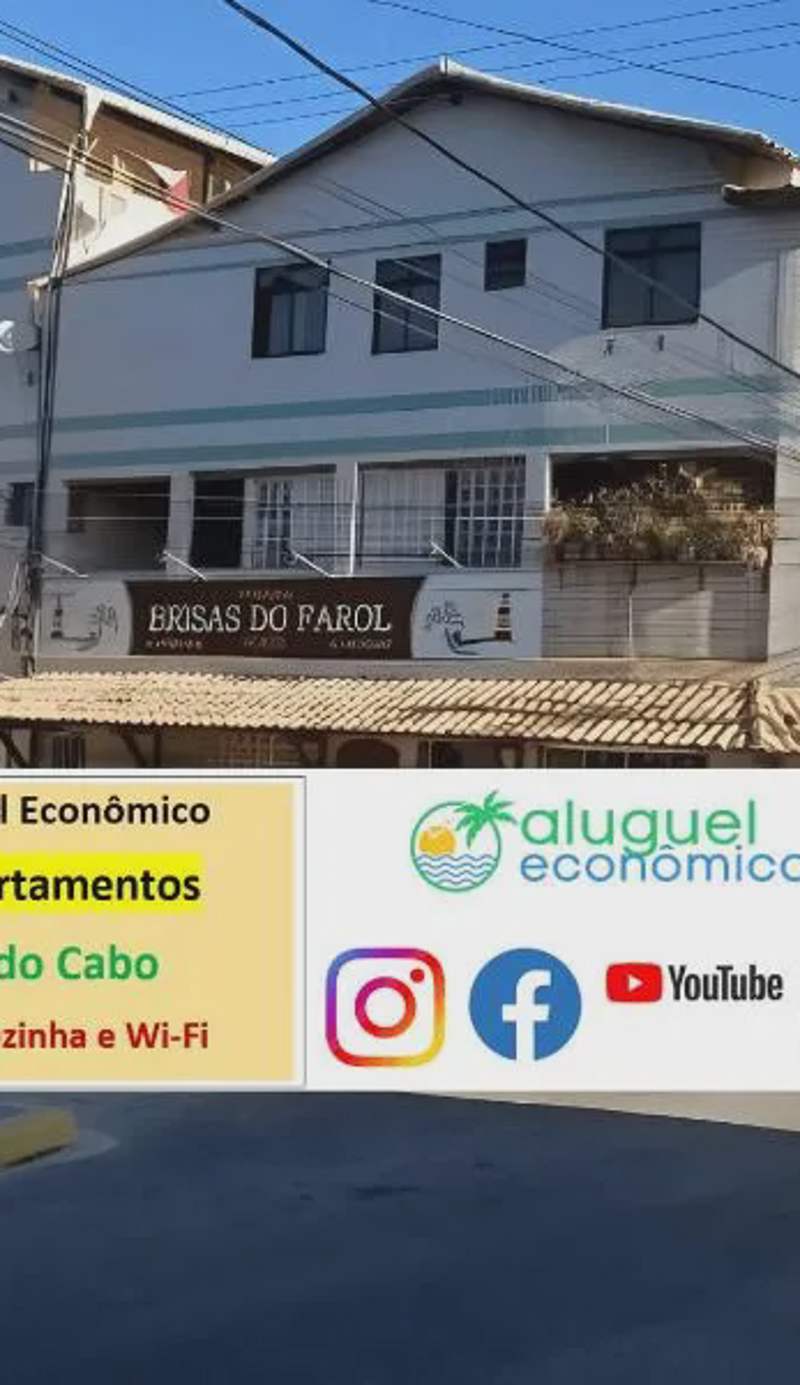 Arraial do Cabo - Brisas do Farol - Aluguel Econômico