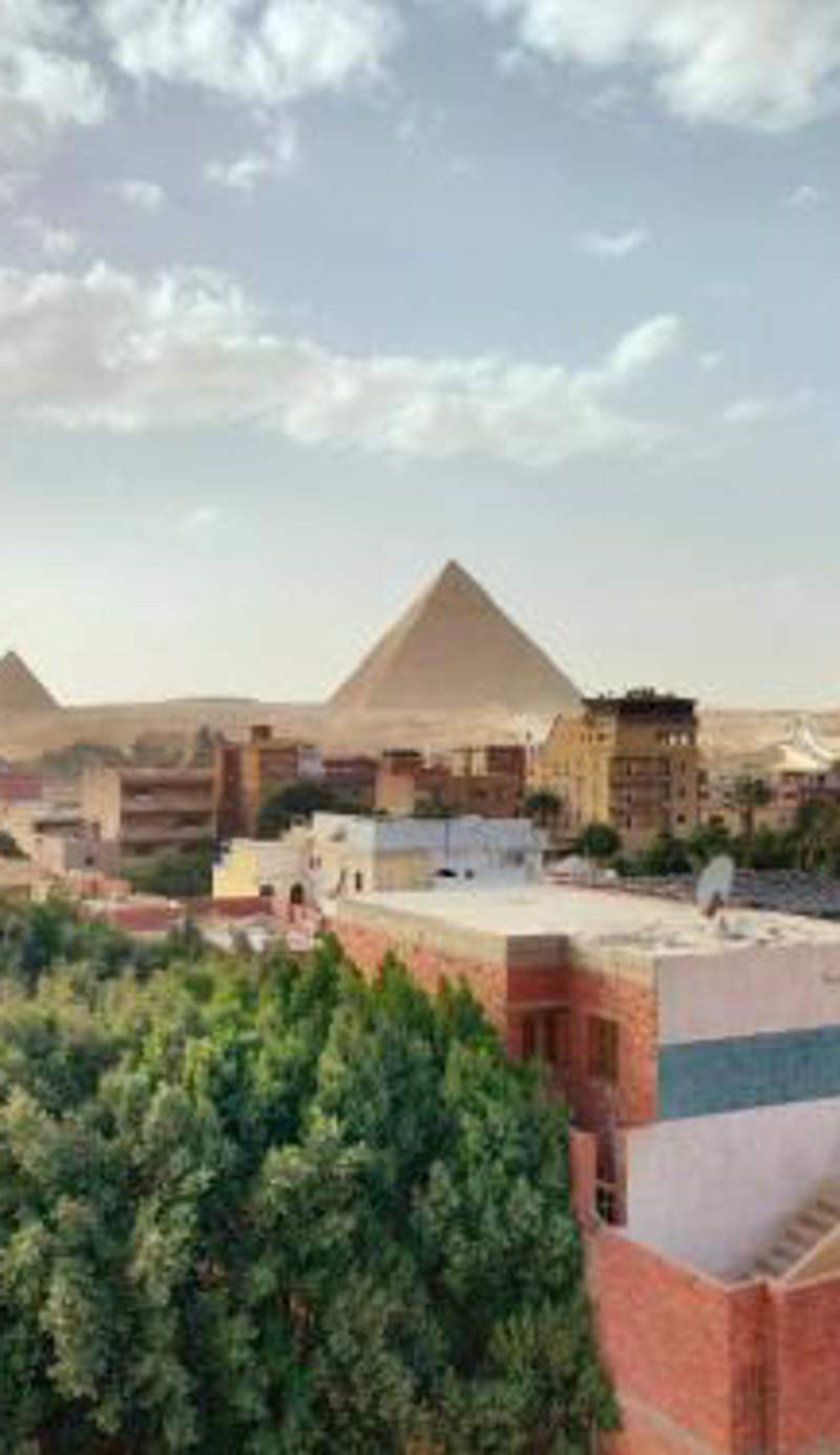 Hamza pyramids View