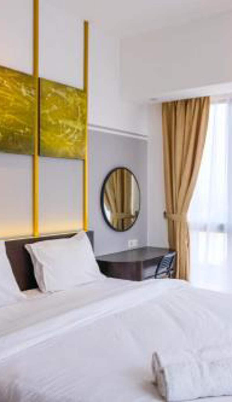 Elegant 2BR Apartment at M-Town Signature near Shopping Mall By Travelio
