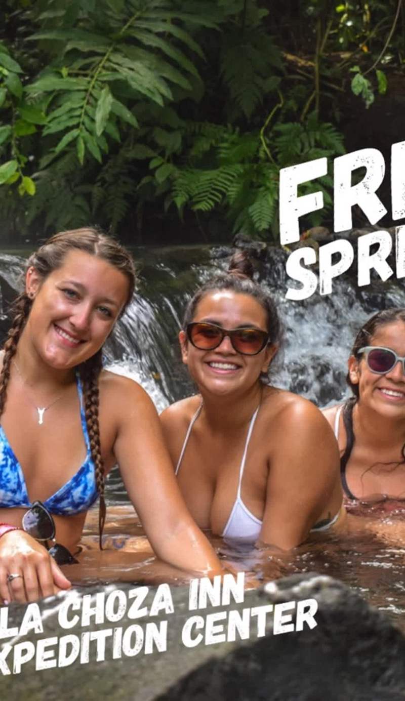 LA CHOZA INN HOSTEL & OFF SITE JUNGLE HOT SPRINGS