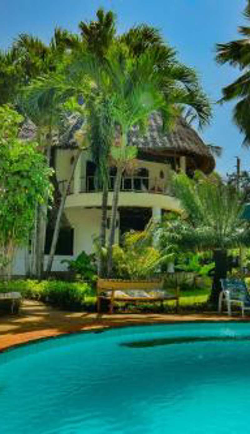 Upani in Diani complimentary cook for villas only, room service for deluxe suites