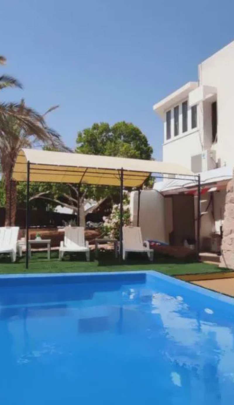 Guest House "Villa Klara Eilat" Heated pool and sauna all year round
