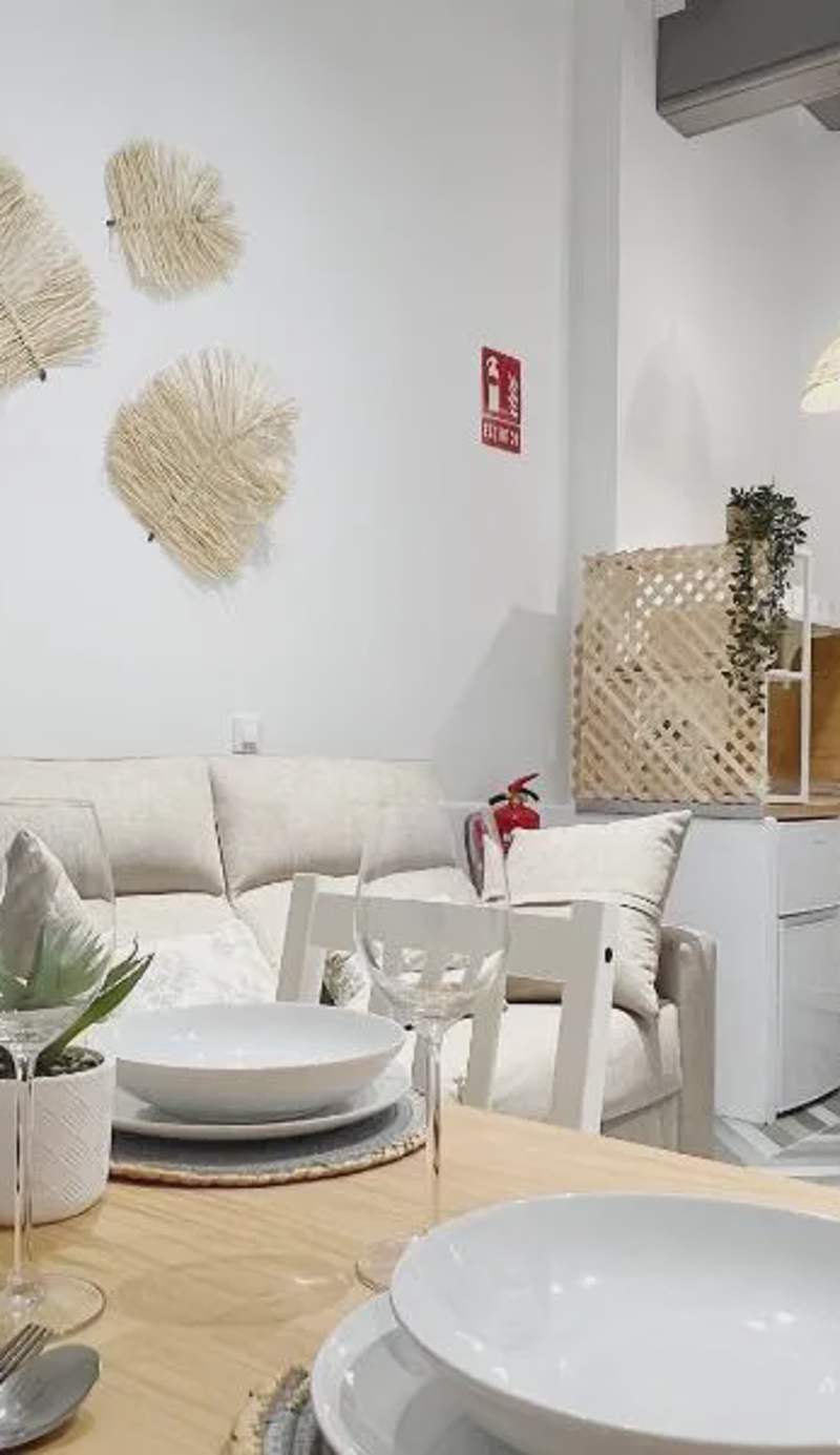 Encantador apartamento vigas de madera