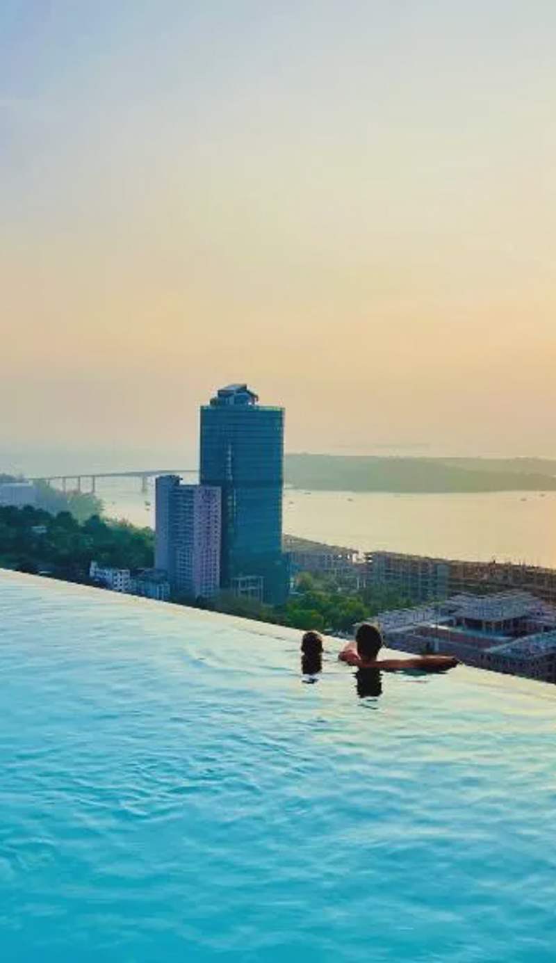 INFINITE POOL Condominium & Residence - Sihanoukville - 5mn to boat pier