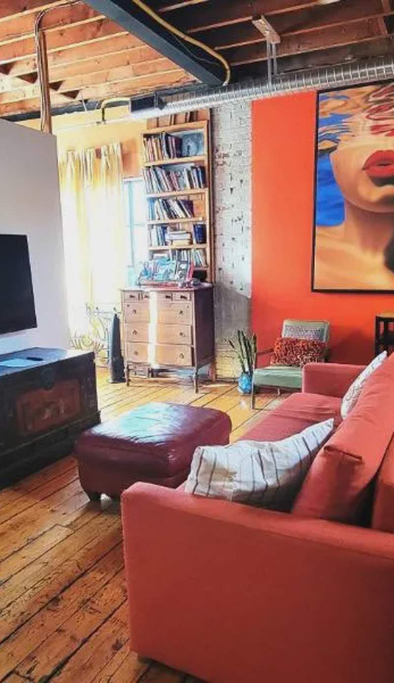 Unique Above Garage Loft