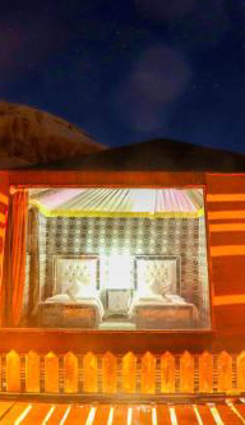 Discover the life of Wadi Rum camp