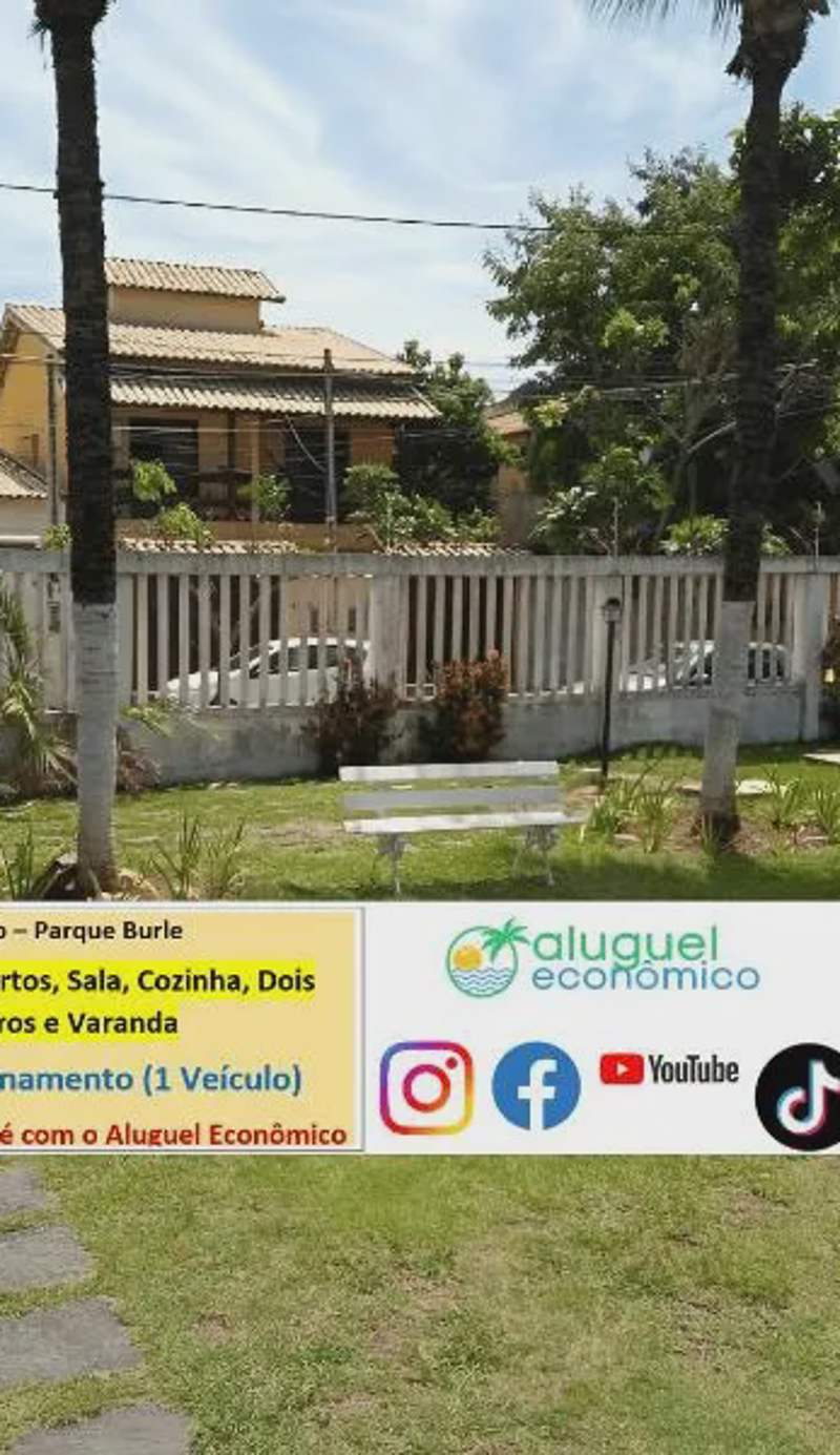 Cabo Frio - Parque Burle - Aluguel Econômico