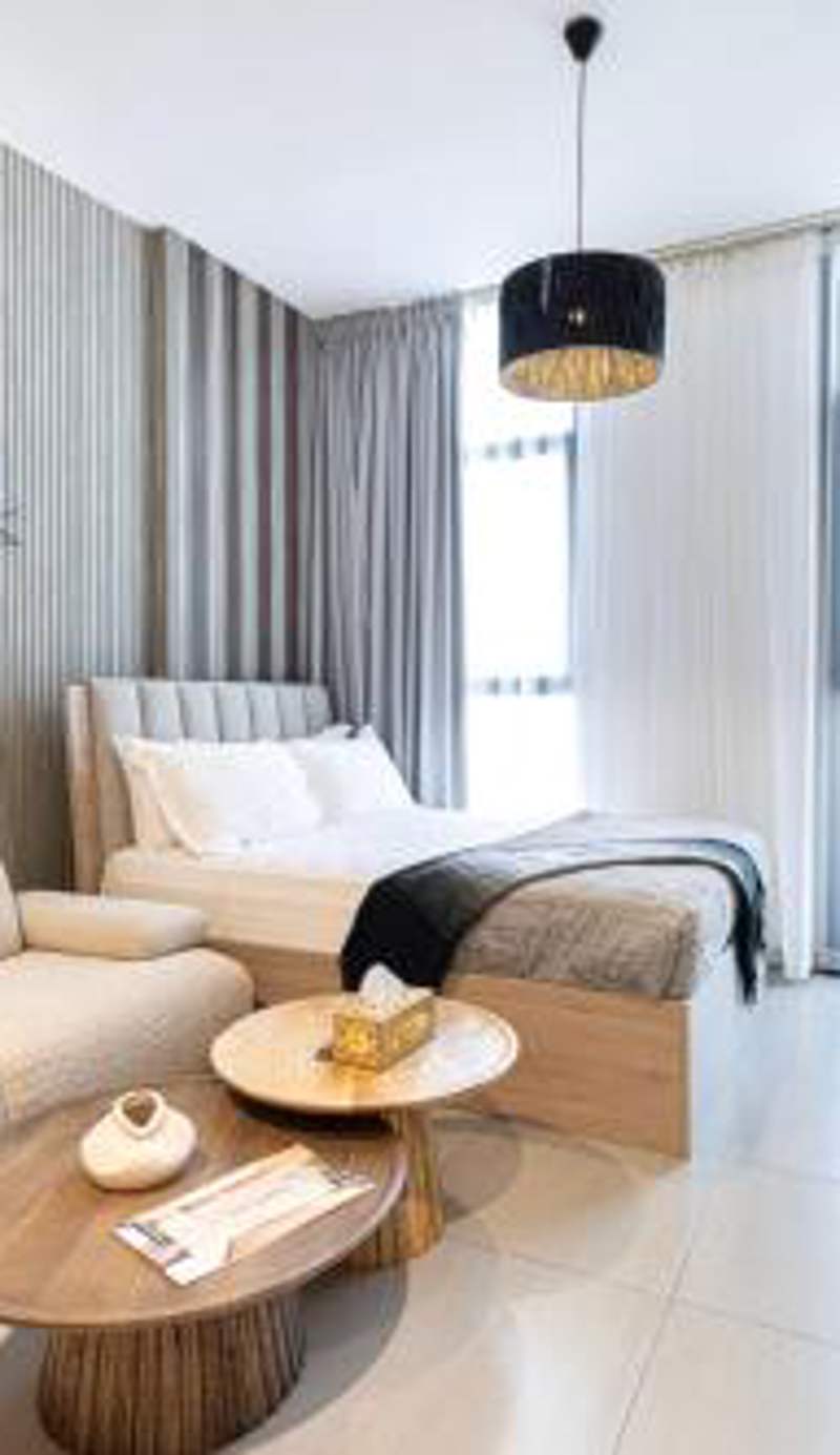 Luxury Studio Apartment in Al Mamsha - Pebble studio