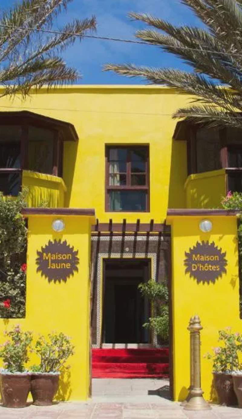 La Maison Jaune Dakhla Maison d'hôtes