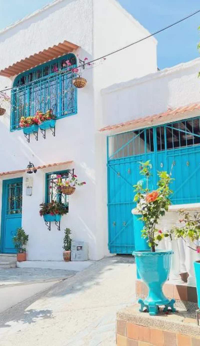 Cabaña La Aldea - Santorini Colombiano